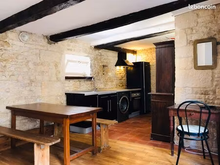 grand 2 pièces meublé caen ancien  centre