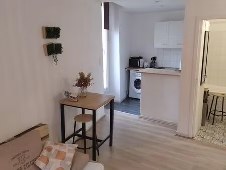 t1 meublé 30 m² – bail mobilité uniquement – marseille 13002 - la joliette / euromed
