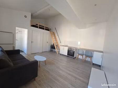 studio de ville 30m2 avec mezzanine