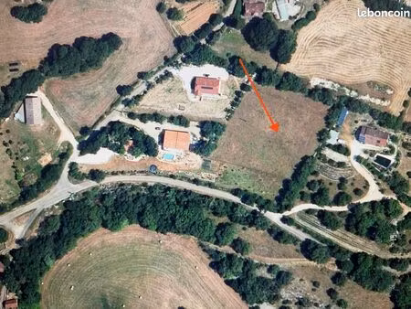 superbe terrain avec permis de construire