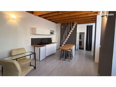 joli t2 meublé 43m2  en centre-ville de langres