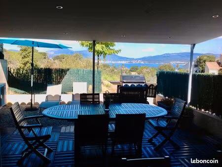 porticcio t3 vue mer climatisé