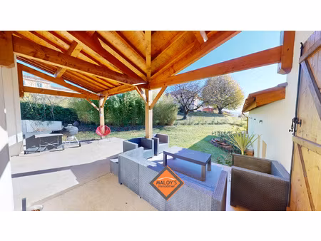 villa contemporaine lumineuse 5 chambres le bois d'oingt - c