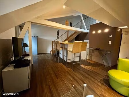 duplex t2 meuble centre ville