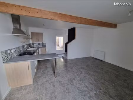 à louer maison t3 avec cour