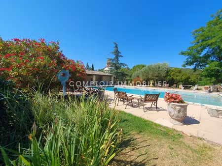 a vendre gard(30) - proche uzès : magnifique mas p7 avec pis
