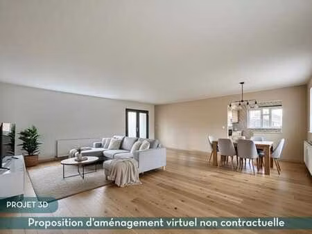 appartement 2ch + garage a vendre en plein centre d'aywaille