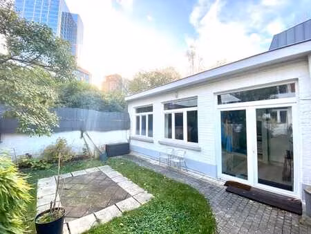 etangs d’ixelles | rez-de-chaussée + jardin + pavillon d’été