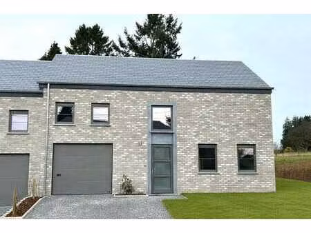 ? à vendre – villa neuve 3 façades à patignies (gedinne)