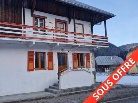 vente appartement 1 pièce 26 m² le reposoir (74950)