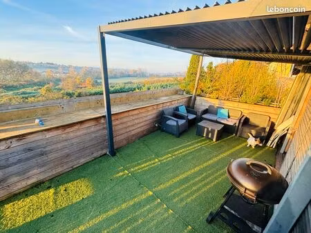 chaponnay t3 – 94 m² au sol – terrasse de 25 m²