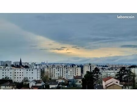 dernier étage – vue panoramique fourvière & monts du lyonnais – terrasse – résidence stand