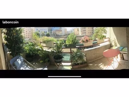 charpennes – t4 de 89 m² avec balcon