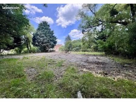 terrain constructible 1297m2 centre ligny le ribault