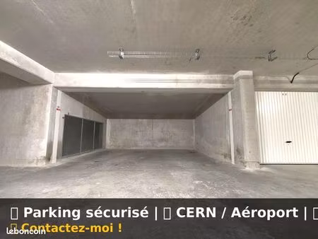 ◊ secure parking | cern - geneva airport - onu - shops