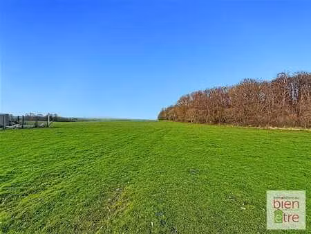 magnifique terrain à bâtir avec vue bucolique
