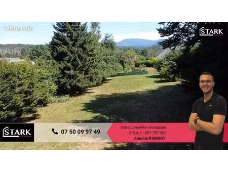 terrain 1320 m² échavanne