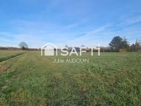 vente terrain 1500 m² à thors (17160)  20 300 €