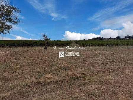 vente terrain 690 m² à lussac (33570)  65 000 €