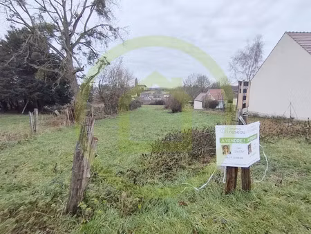 vente terrain 2300 m² à thiescourt (60310)  55 000 €