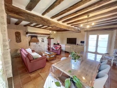 la chapelle du bois 72400 - longère rénovée 148 m2  4 chambres  dépendances et terrain ave