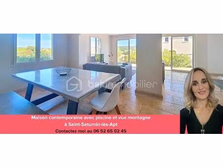 maison de 109 m² à saint-saturnin-les-apt