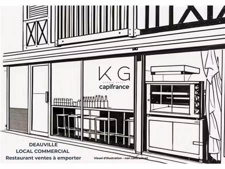 vente locaux professionnels 40 m² à tourgéville (14800)  49 000 €