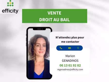 vente locaux professionnels 73 m² à la ciotat (13600)  25 000 €