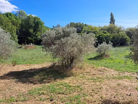 vente terrain 1050 m² à ventabren (13122)  395 000 €
