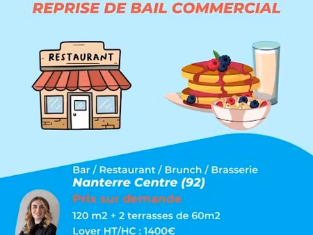 vente locaux professionnels 120 m² à nanterre (92000)  195 000 €