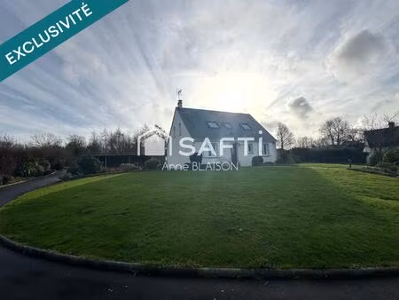 vente maison 9 pièces 171 m² beuzeville-la-bastille (50360)