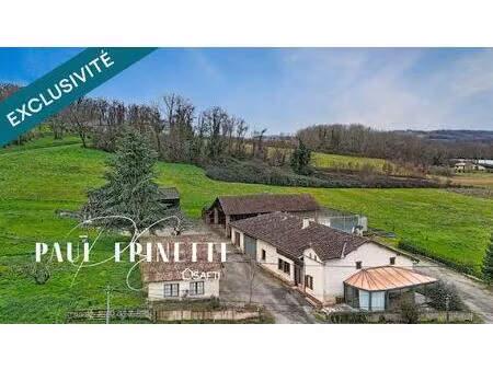 vente maison 6 pièces 146 m² lizac (82200)