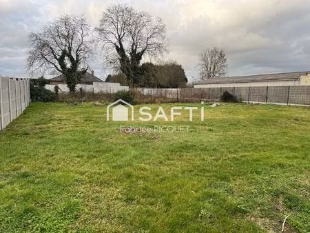 vente terrain 585 m² hergnies (59199)