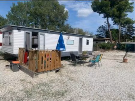 location mobil home sur terrain privé