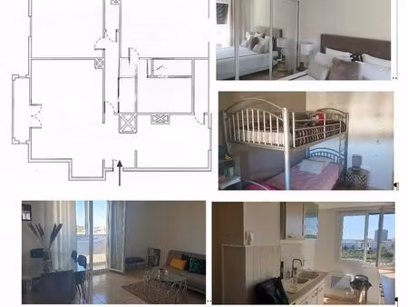 appartement 3 pièces 55 m²