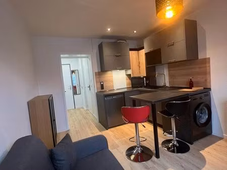 studio meublé & équipé quartier gare grenoble / quai de la graille