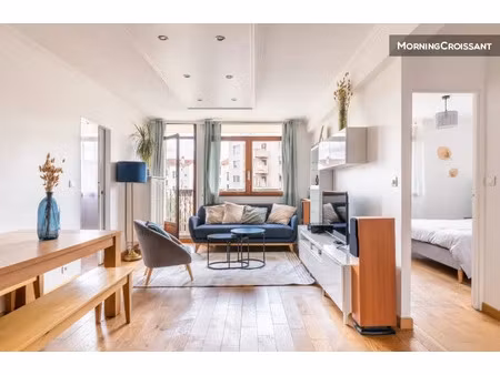 location meublée appartement 4 pièces 70 m² à issy-les-moulineaux (92130)  2 600 €