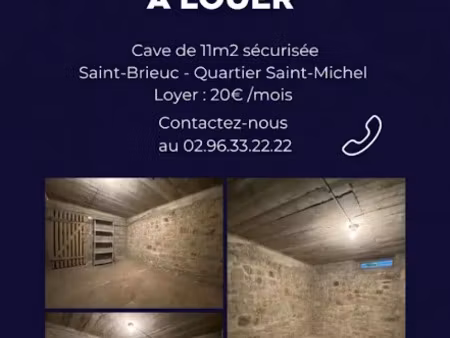 location parking 10 m² à saint-brieuc (22000)  20 €