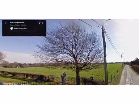 à vendre – magnifique parcelle à bâtir de 5.546 m²