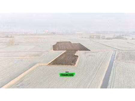 beau terrain agricole à vendre à dudzele