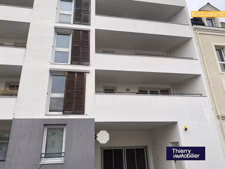 appartement 3 pièces - 70m2 - angers doutre - locataire en place