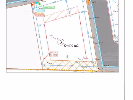 terrain thionville 408 m2- lot 3