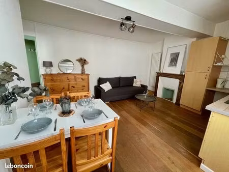 joli t3 meublé rénové - bord de loire - coeur d'ancenis