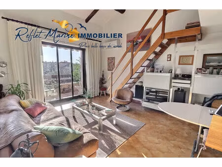 vente appartement 1 pièce 63 m² saint-cyr-sur-mer (83270)
