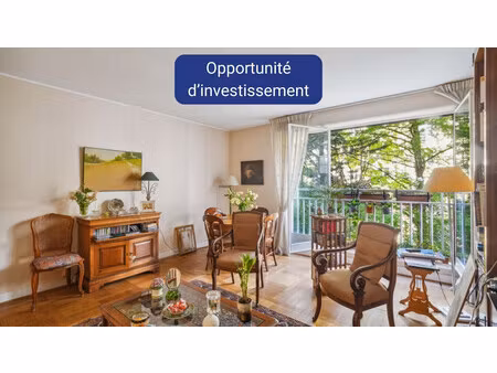 investissement appartement occupé paris 16