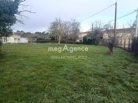 rare sur le secteur : beau terrain constructible de 1159m2