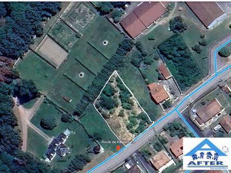 terrain constructible 1541 m²