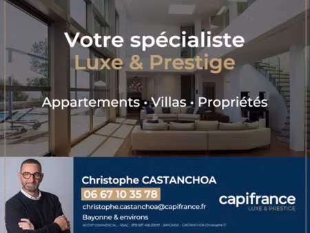 appartement à vendre seignosse 417m2 275 000€