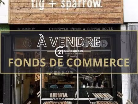fonds de commerce snacking 70 m² deauville/trouville