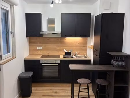 t1 29m2 meublé rénové 2025 – quartier vallières – disponible de suite